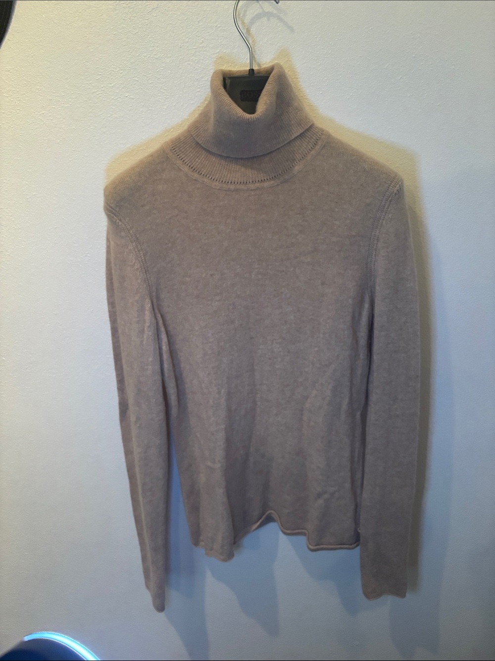 Magaschoni Taupe Turtleneck Sweater